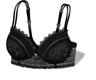 Symphony Collection - Long Line Push-Up Bra